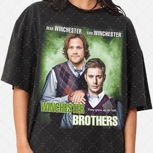 Winchester Brother T-Shirt, Dean Winchester T-Shirt, Sam Winchester T-Shirt